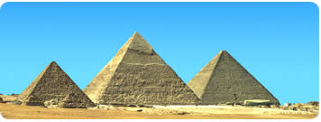 The pyramids of Egypt - cruise from Cyprus to see them.