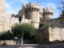 The Castle in Rhodes old town. A short walk from where your cruise ship will be docked. Click to enlarge this photo